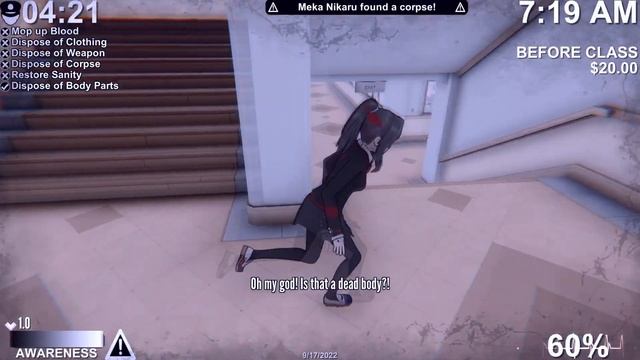 NEMESIS CAUGHT AYANO ? - Yandere Simulator (Mission Mode) смотреть онлайн