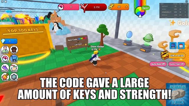 *ALL* WORKING CODES IN KICK DOOR SIMULATOR! || Roblox смотреть онлайн