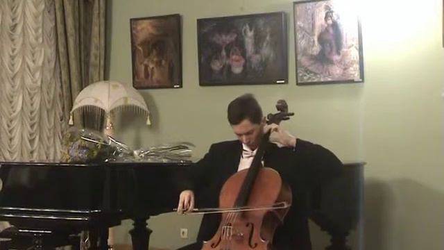 Eugene Prokoshin plays Sarabande from the 2nd Suite for cello solo by J.S. Bach. BWV 1008. смотреть онлайн