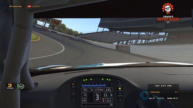 iRacing - 20S4 - Mercedes AMG GT3 - IMSA - Charlotte Roval - DF смотреть онлайн