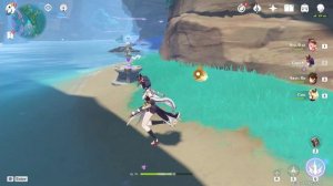 Самая бесячая головоломка со стрелками и с феями на острове Ватацуми в Геншин Импакт Инадзума 2.1