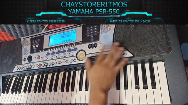 YAMAHA PSR-550 VOICE 001-162 смотреть онлайн