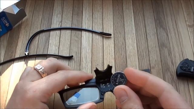 Распаковка. 3D-очки Samsung SSG-P51002/XC. смотреть онлайн