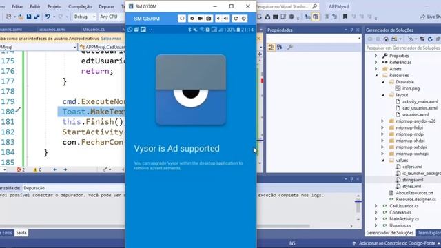 Xamarin C# com Msyql - Aula 01 - C# Mobile com Mysql смотреть онлайн
