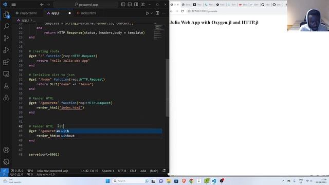 Build Web Apps in Julia with Oxygen.jl смотреть онлайн