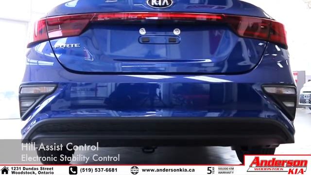 2020 Kia Forte LX IVT (Hyper Blue) - Feature смотреть онлайн