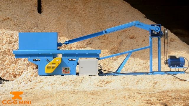 CС-6 mini станок для производства стружки | Древесно стружечный станок | Станок для опилок смотреть онлайн