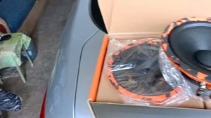 Замена штатных динамиков в Nissan Almera G15 на DL Audio Gryphon Pro 165 Midbass