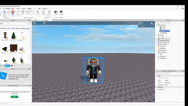 Como Hacer un NPC en roblox//The gunter смотреть онлайн