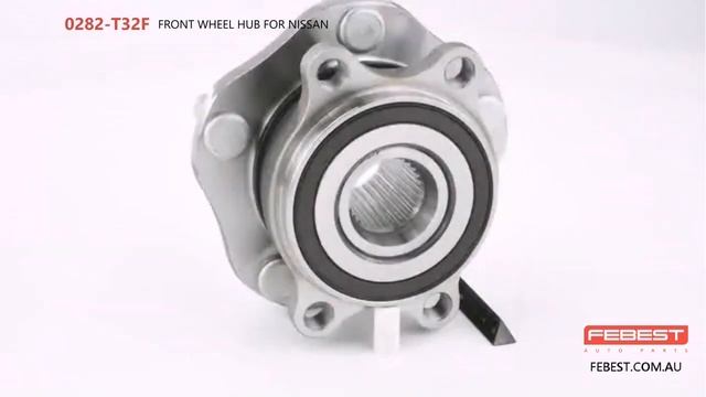 0282-T32F FRONT WHEEL HUB FOR NISSAN смотреть онлайн