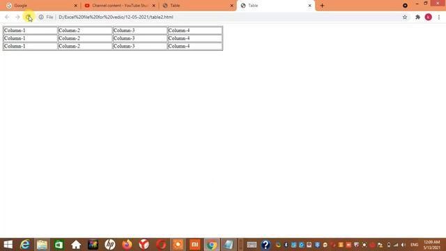 Table in HTML | What is Table in HTML смотреть онлайн