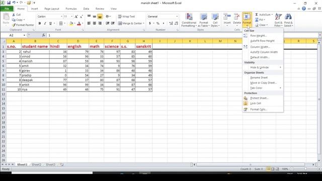 How to insert & delete- row,column,sheet,cell in excel |cells group in excel | format in excel | смотреть онлайн