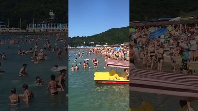 Архипо-Осиповка 23 июня 2024 года 🌤️ обстановка на пляже 🏖️ Видео: @l.e.gust смотреть онлайн