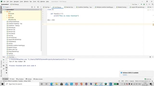 Python for beginners - Class , object and class members : Part 2 смотреть онлайн