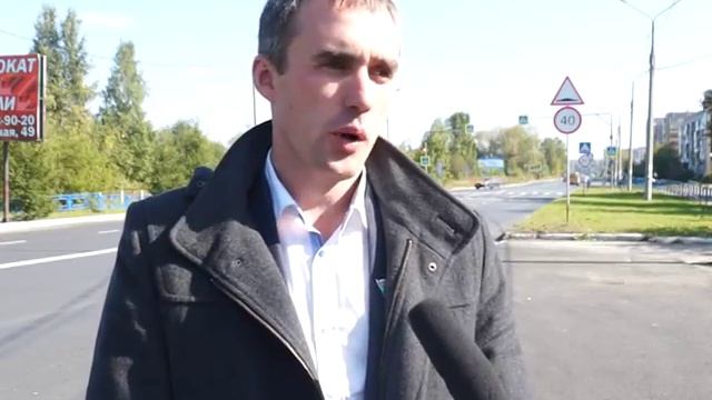 Сегодня приемная комиссия провела осмотр последнего участка дороги по улице Ленина смотреть онлайн