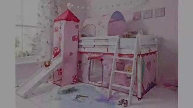 Must Have See British Review! Noa and Nani - Midsleeper Cabin Bed with Slide and Blue Tent - (Whi.. смотреть онлайн