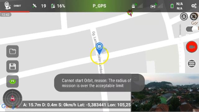 DJI Spark, Nyobain Fitur ORBIT pake APP LITCHI смотреть онлайн