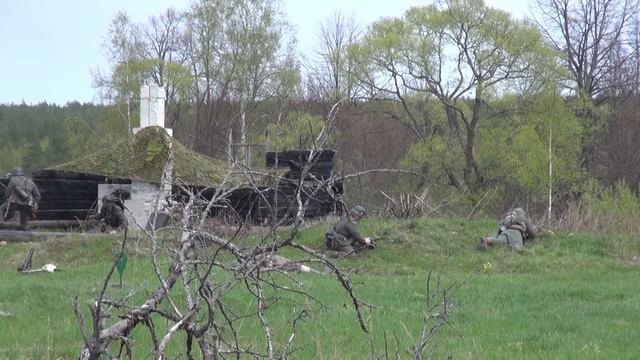 Павловский плацдарм (реконструкция боя) 8 мая 2015 смотреть онлайн