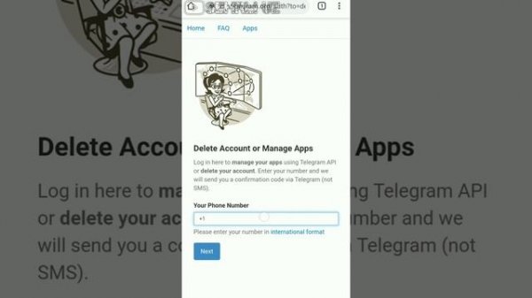 Telegramda profilni o'chirish || Телеграм удалит ассоунт || Telegram delete account
