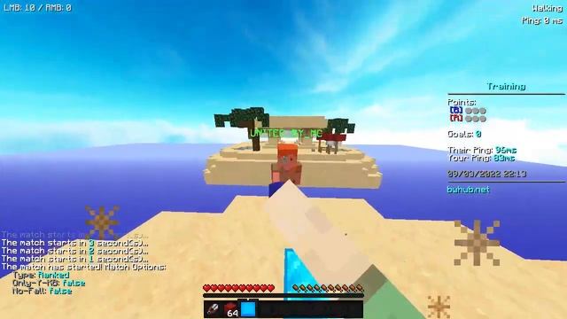 POV: United by Minecraft does INSANE Block Clutch (Cracked Minecraft Java) смотреть онлайн