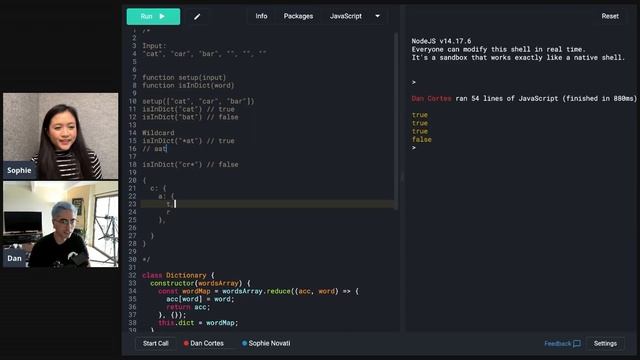 Senior Software Engineer Mock Technical Interview (Coding/Algorithms in JavaScript) смотреть онлайн