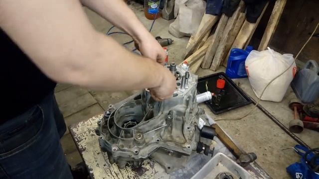 Сборка КПП Шевроле Авео 1.2 ( Chevrolet Aveo T250 , T255 )