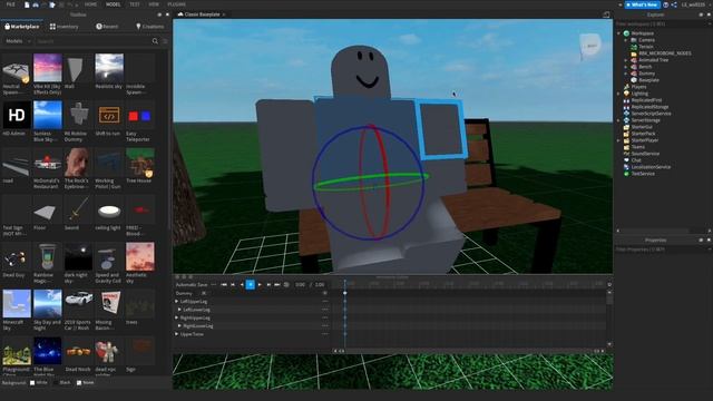 How to make a seat animation [ roblox studio tutorial] смотреть онлайн