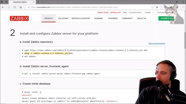 Downloading and Installing Zabbix Server 4.2 from Packages смотреть онлайн