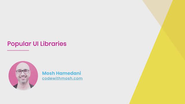 4-7- Popular UI Libraries смотреть онлайн