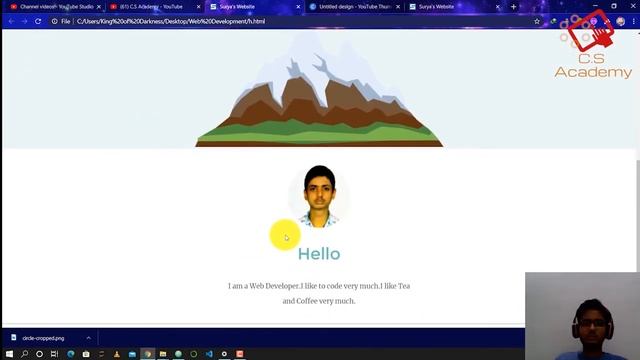 CSS Project Part 3 || Make a Webpage using CSS in Hindi #webdevelopment #css #html смотреть онлайн