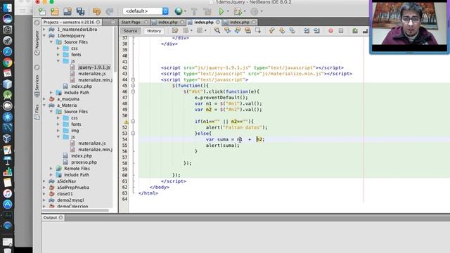 EJEMPLO JQUERY Y PHP 2 смотреть онлайн