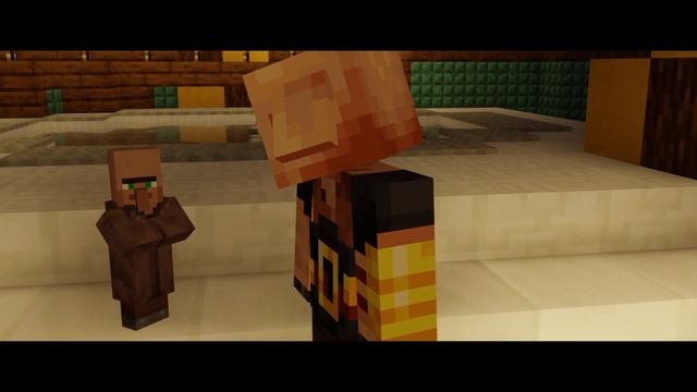 Kung Fu Panda and Piglin Brute | minecraft edit смотреть онлайн
