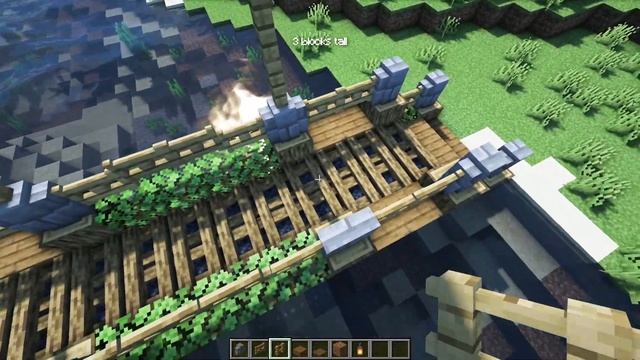 Minecraft: How To Build a Bridge (Tutorial) смотреть онлайн