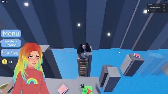 ОТПРАВИЛИСЬ С ПЛЕМЯШКОЙ В ПУТЕШЕСТВИЕ! Roblox Two player obby смотреть онлайн
