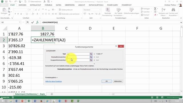 Excel # 559 - txt-Import - Teil 4 - Funktion ZAHLENWERT ab Excel 2013 смотреть онлайн