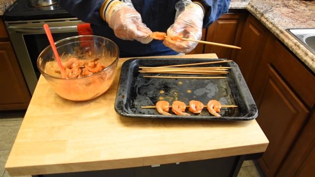 Grilled Shrimp Recipe - Grilled Shrimp Skewers - Traeger Grill смотреть онлайн