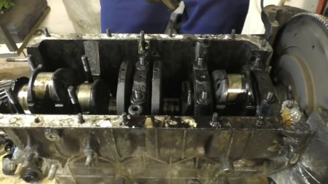 Реставрация автомобиля ГАЗ 24 двигатель 24Д часть 1 смотреть онлайн