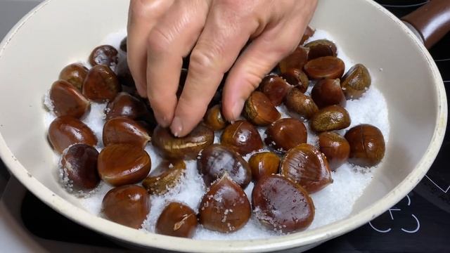 Каштаны. Готовим каштаны. Рецепт Каштанов.