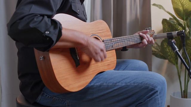 Taylor BT2 Baby Mahogany Western-guitar Lyd-demo