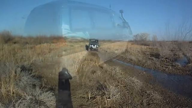 Джиповка, солончак, прибалхашье, Казахстан. videophoto.kz смотреть онлайн