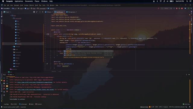 How To Make Discord Bots Using JDA 4 (Part 11 - User Info Command) смотреть онлайн