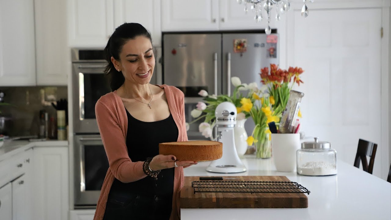 Простой Классический Яичный Бисквит - Sponge Cake Recipe - Heghineh смотреть онлайн