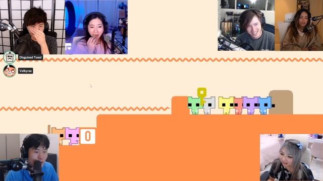 POV of Sykkuno, Valkyrae & More on Toast MALDING and SCREAMING at Yvonne For Messing Up in Pico Par смотреть онлайн