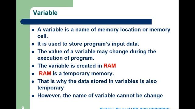 4. Built in Data Type Int, Float, Char, Double and variable in C Language (Urdu/ Hindi) смотреть онлайн