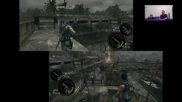 Bf n Gf Split Screen Resident Evil 5 Livestream: Redfield or Sheva Part 3 смотреть онлайн
