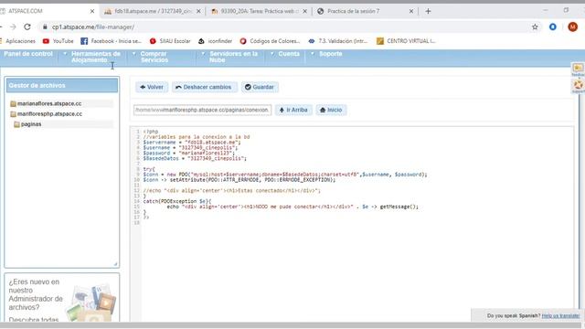 Reporte de registros desde MySQL hacia PHP (con PDO) смотреть онлайн