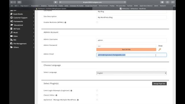 Instalación de WordPress 5.6 | Hostgator | Diciembre 2020 смотреть онлайн