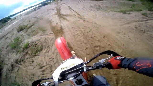 HONDA CR250 1999 карьер Кузьмолово смотреть онлайн