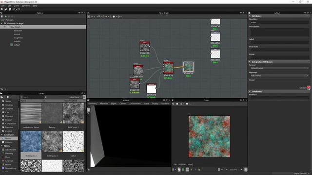 Substance Designer - Packing multiple textures into a single output node/texture смотреть онлайн