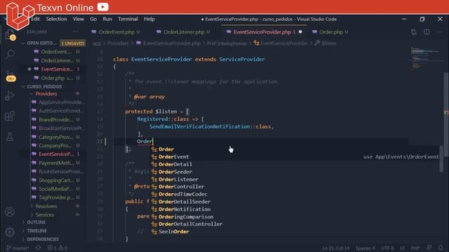 #130 Curso de Laravel | Implementar Events y Listeners смотреть онлайн